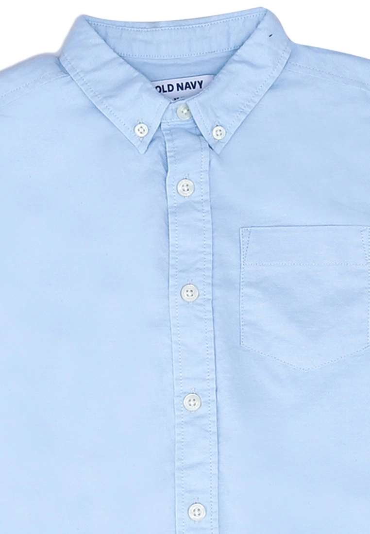 Old Navy Lightweight Built-In Flex Oxford Uniform Shirt 5 Old Navy Lightweight Built-In Flex Oxford Uniform Shirt - Billede 3