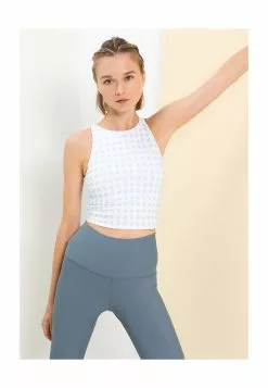 Old Navy Light Support PowerChill Longline Sports Tank Top -Cykler Salgsbutik old navy 5203 8780716 5