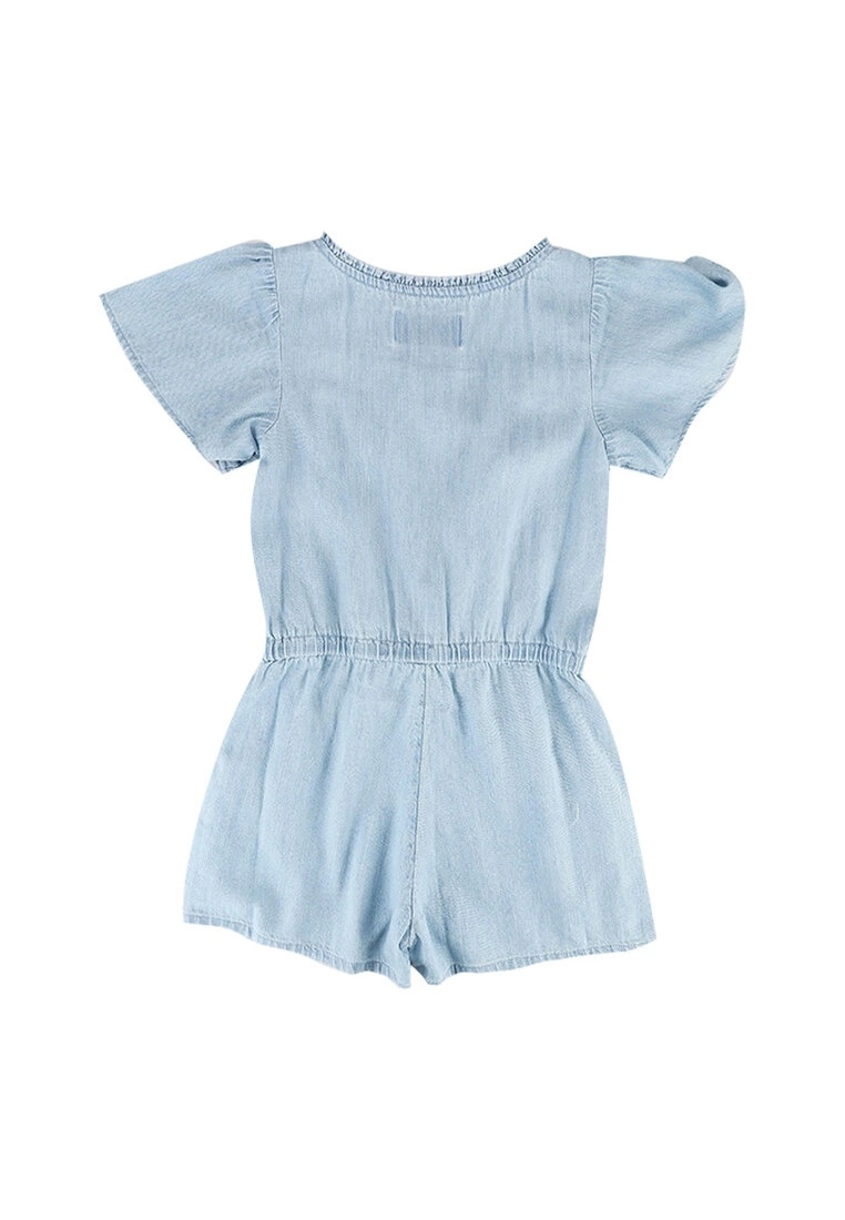 Old Navy Flutter Sleeve Cho Button Romper 4 Old Navy Flutter Sleeve Cho Button Romper - Billede 2