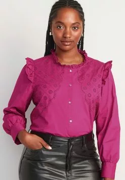 Old Navy High Trend Cutwork Top -Cykler Salgsbutik old navy 5367 6602936 4