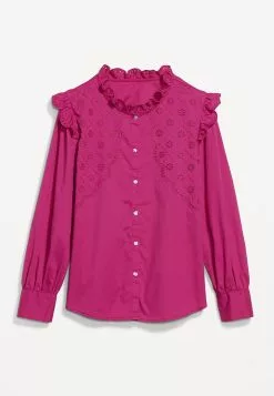 Old Navy High Trend Cutwork Top -Cykler Salgsbutik old navy 5370 6602936 7