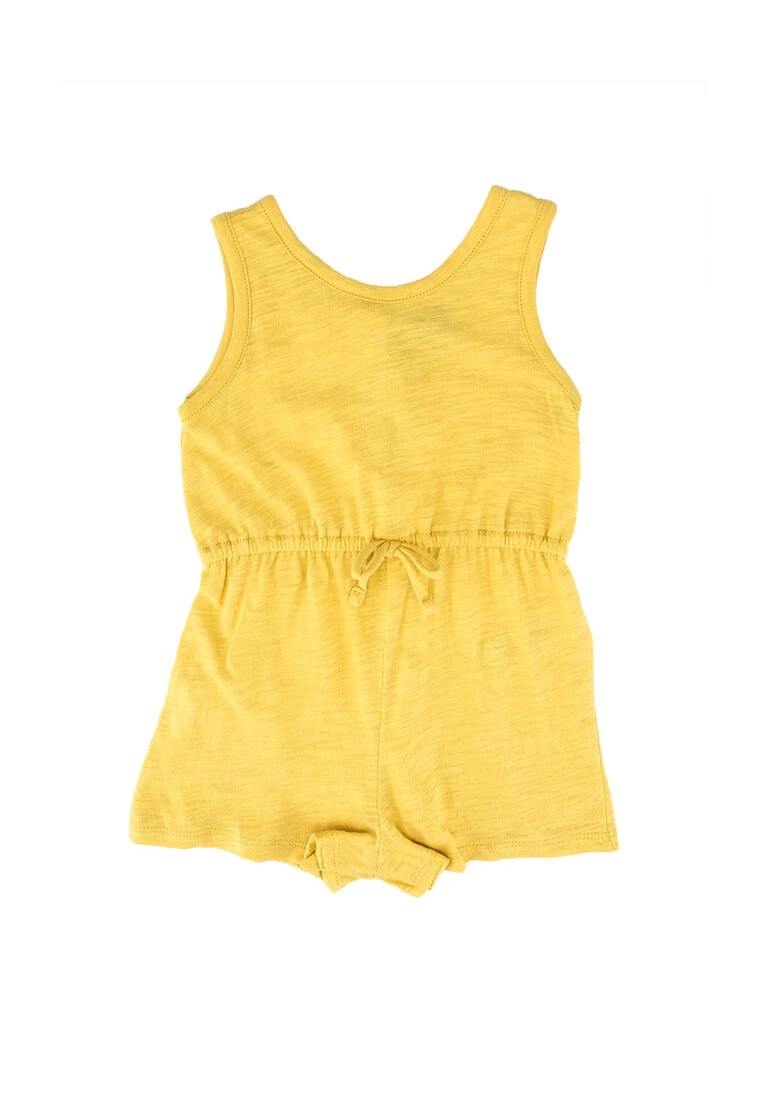 Old Navy Sleeveless Solid Slub-Knit Romper 3 Old Navy Sleeveless Solid Slub-Knit Romper