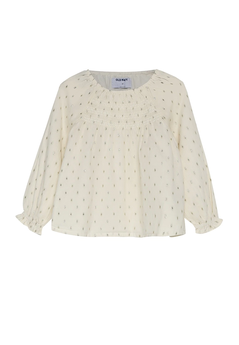 Old Navy Shine Smocked Top 3 Old Navy Shine Smocked Top