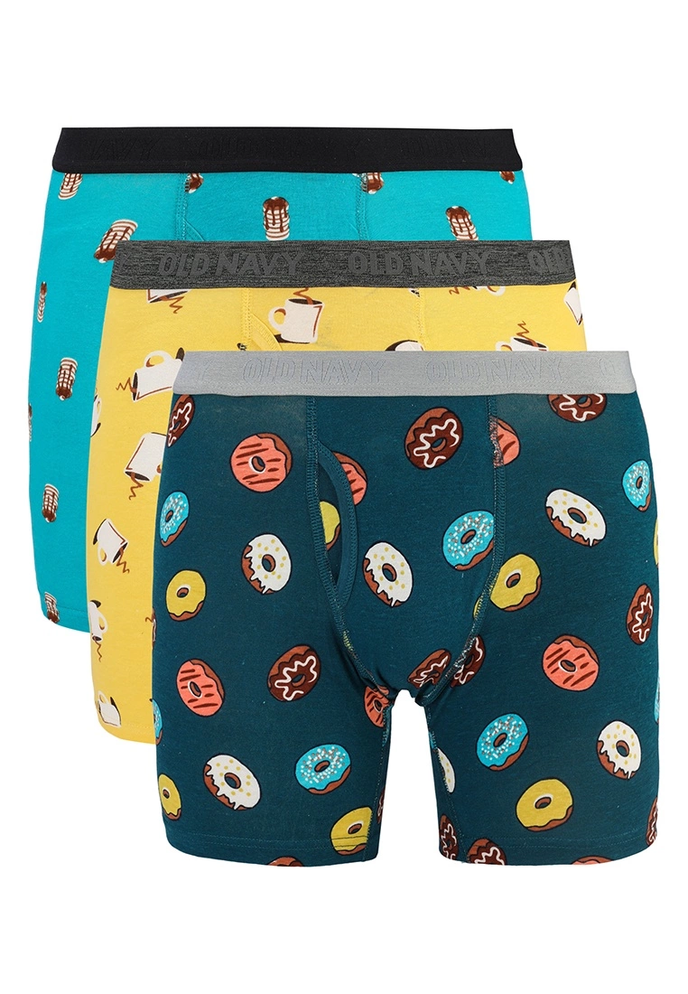 Old Navy 3-Pack Printed Built-In Flex Boxer Briefs 3 Old Navy 3-Pack Printed Built-In Flex Boxer Briefs