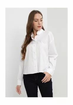 Old Navy Cropped Boyfriend Shirt