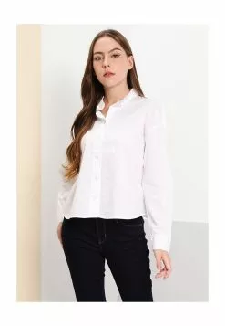 Old Navy Cropped Boyfriend Shirt -Cykler Salgsbutik old navy 5454 6290716 5