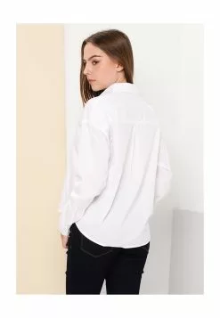 Old Navy Cropped Boyfriend Shirt -Cykler Salgsbutik old navy 5455 6290716 6