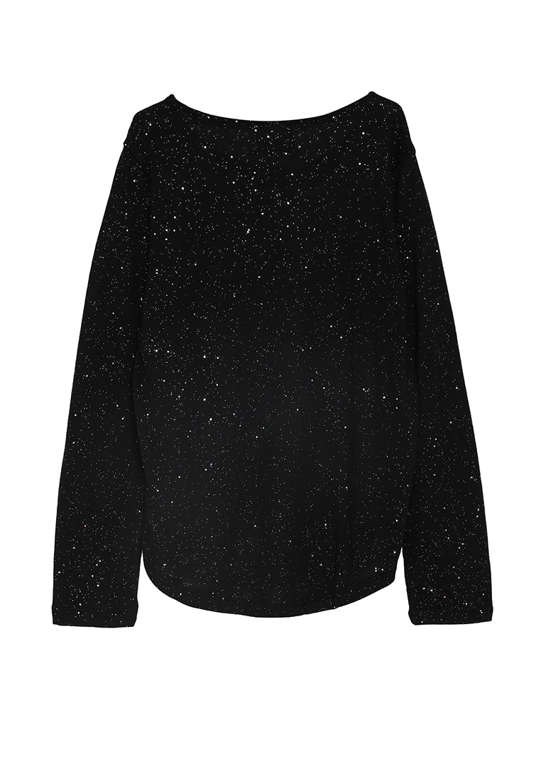 Old Navy Long Sleeve Glitter Top 4 Old Navy Long Sleeve Glitter Top - Billede 2