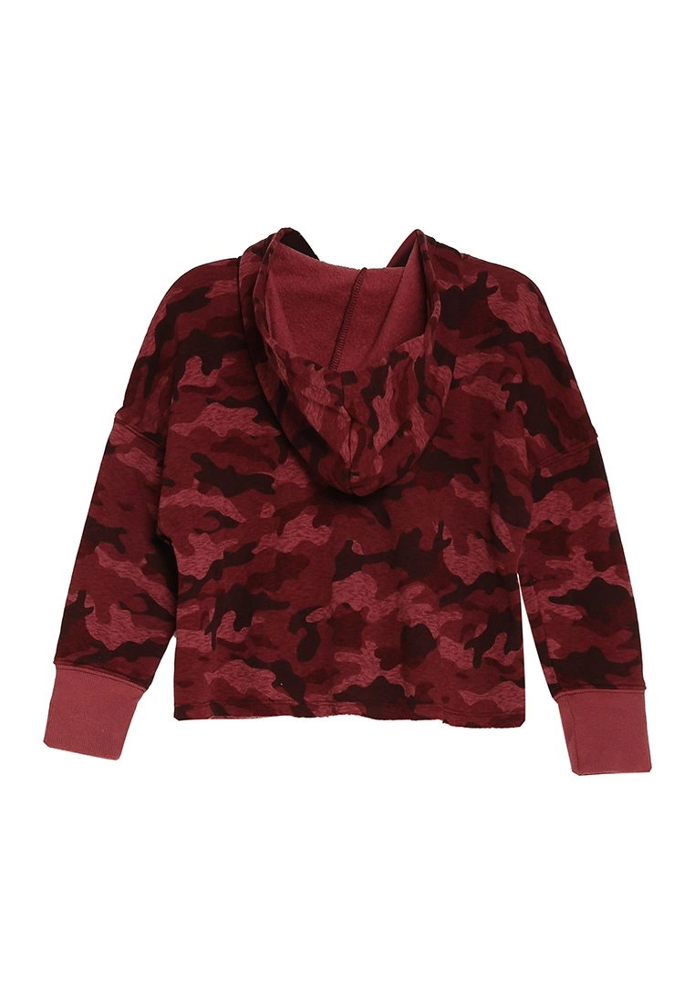 Old Navy Vintage Printed Cropped Raw-Hem Hoodie 4 Old Navy Vintage Printed Cropped Raw-Hem Hoodie - Billede 2