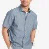 Old Navy Short Sleeves Everyday Chambray Shirt -Cykler Salgsbutik old navy 5477 5829736 1