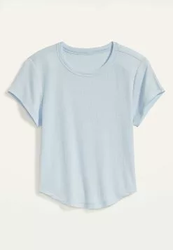 Old Navy Short Sleeves UltraLite Rib Cropped T-Shirt -Cykler Salgsbutik old navy 5543 4067416 8