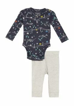 Old Navy Baby Henley Bodysuit and Leggings Set