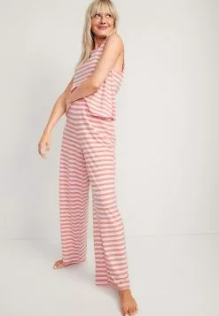 Old Navy High-Waisted Sunday Sleep Wide-Leg Pyjama Pants -Cykler Salgsbutik old navy 5556 2702936 3