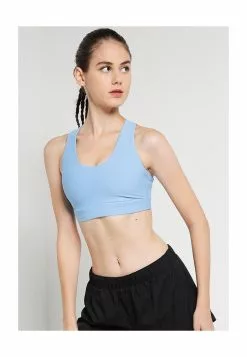 Old Navy Med Powersoft Strap Mix Solid Sports Bra