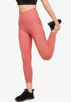 Old Navy High-Waisted PowerSoft Rib-Paneled 7/8-Length Leggings