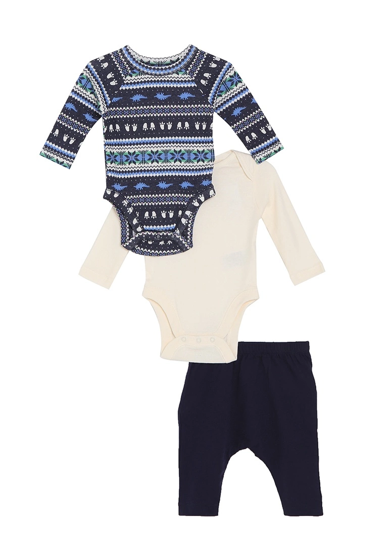 Old Navy Long-Sleeve Bodysuit and Leggings 3-Pack 3 Old Navy Long-Sleeve Bodysuit and Leggings 3-Pack