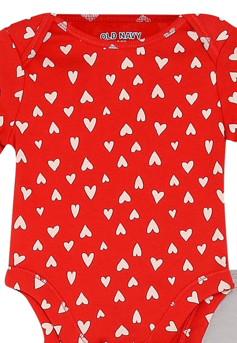 Old Navy 3 Pack Long Sleeve Bodysuit 5 Old Navy 3 Pack Long Sleeve Bodysuit - Billede 3