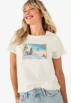 Old Navy Short-Sleeves Graphic EveryWear Tee