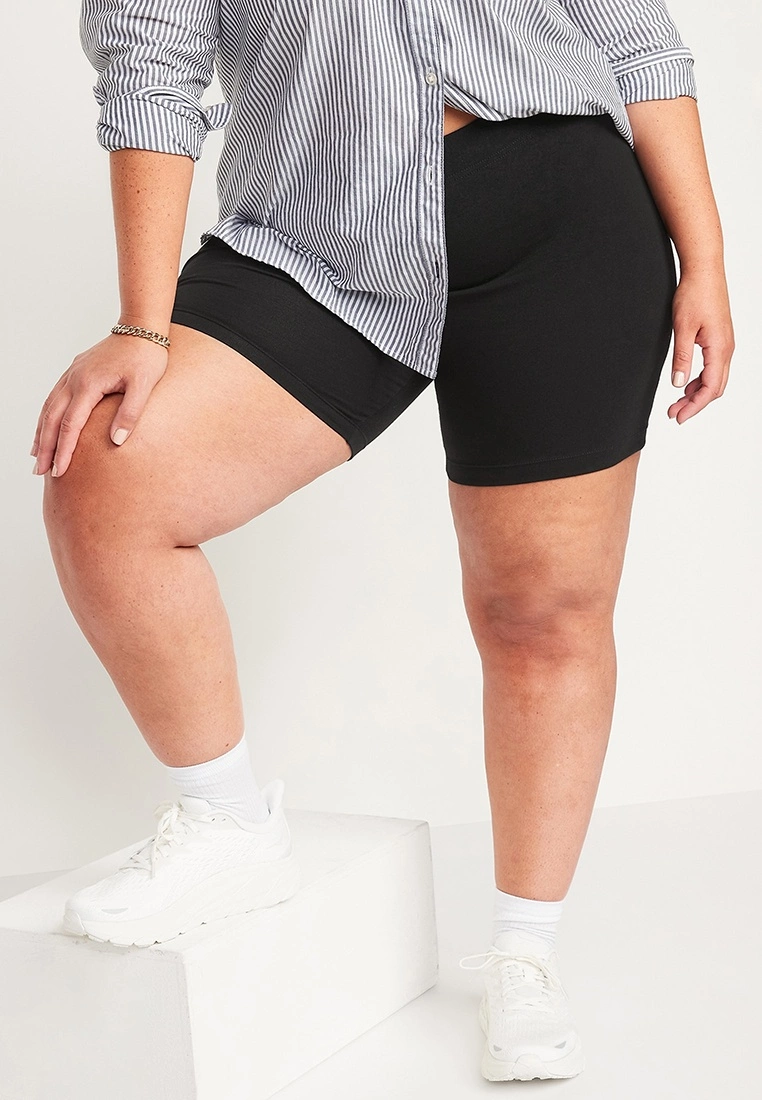 Old Navy High-Waisted Jersey Biker Shorts 7 Old Navy High-Waisted Jersey Biker Shorts - Billede 5