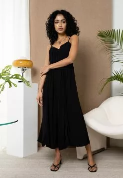 Old Navy Hot Sl Smocked Waist Cami Midi - Solid -Cykler Salgsbutik old navy 5817 4740206 8