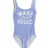 Old Navy Square Neck Graphic 1-Piece Swimsuit -Cykler Salgsbutik old navy 6182 4307416 1