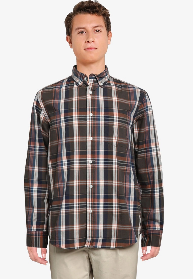 Old Navy Regular Fit Built-In Flex Everyday Printed Shirt 3 Old Navy Regular Fit Built-In Flex Everyday Printed Shirt