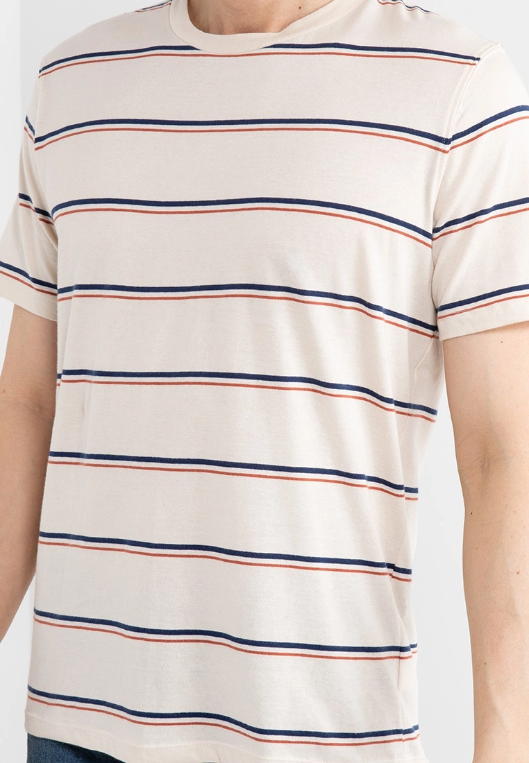 Old Navy Soft Washed Thin Stripe T-Shirt 5 Old Navy Soft Washed Thin Stripe T-Shirt - Billede 3