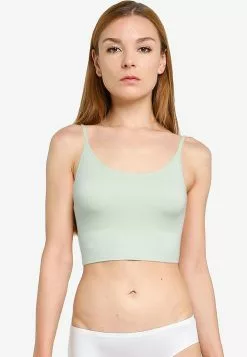 Old Navy Rib-Knit Seamless Cami Bralette