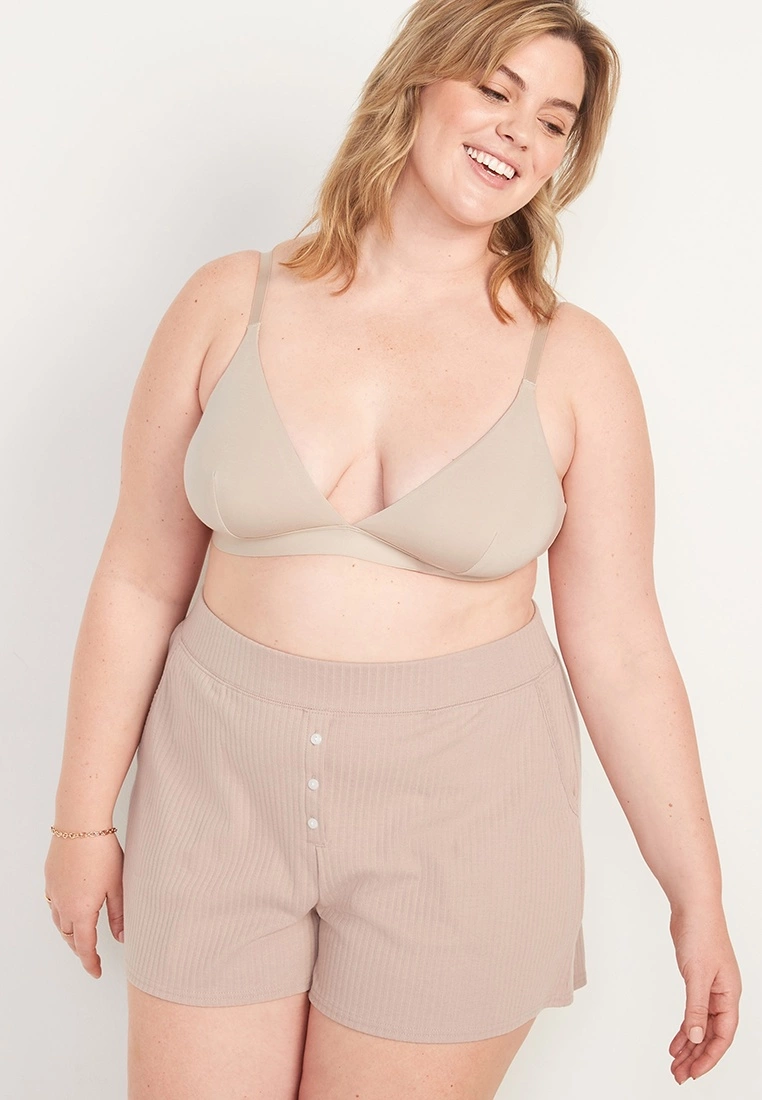 Old Navy Cotton Triangle Bralette 7 Old Navy Cotton Triangle Bralette - Billede 5