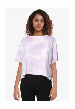 Old Navy Oversized Crop Crew Tie Dye Tee