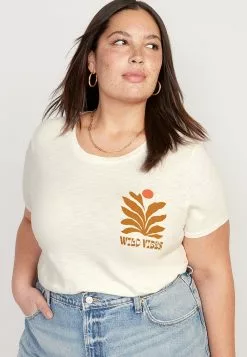 Old Navy Everywear Slub-Knit Holiday Graphic T-Shirt -Cykler Salgsbutik old navy 6563 3791936 6