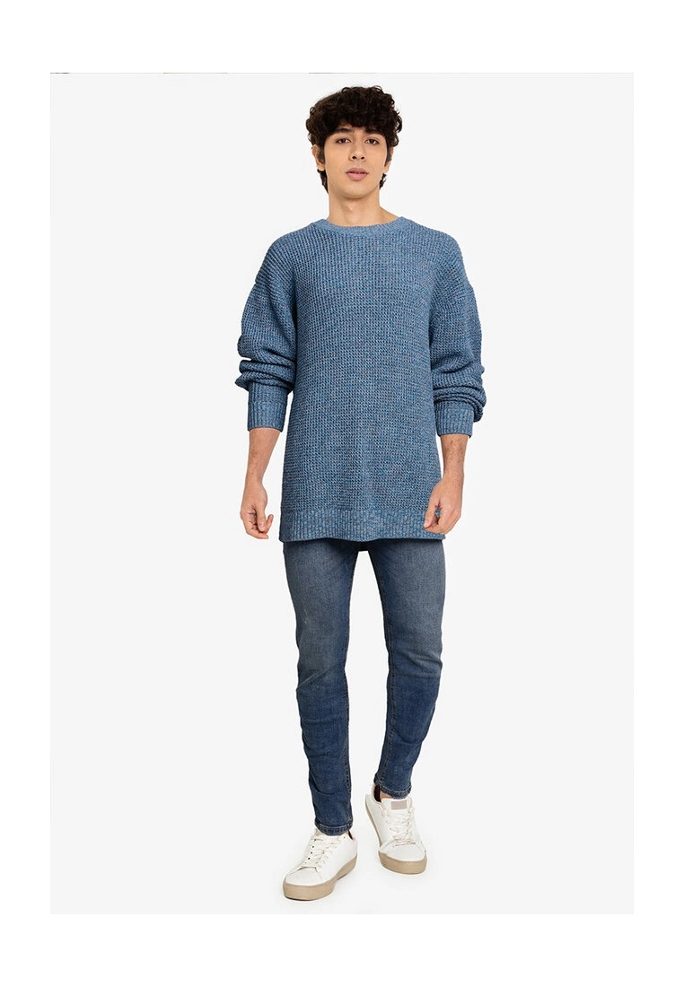 Old Navy Waffle-Textured Cotton Crew-Neck Sweater 6 Old Navy Waffle-Textured Cotton Crew-Neck Sweater - Billede 4