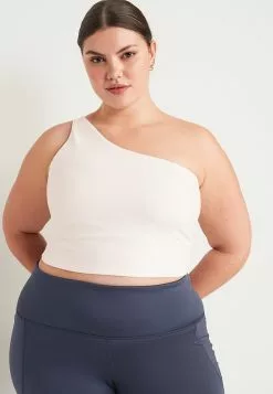 Old Navy Powerchill Longline One Shoulder Sports Bra -Cykler Salgsbutik old navy 6576 2439736 6