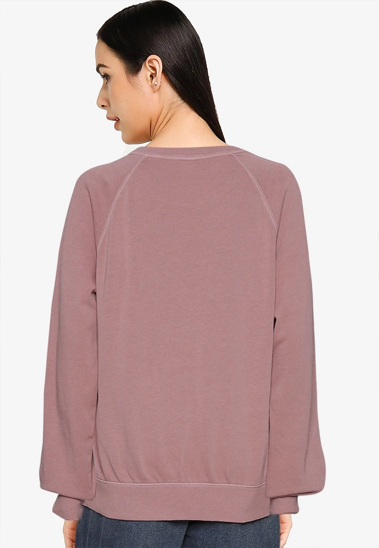 Old Navy Easy Vintage Crew Sweater - Aqua 4 Old Navy Easy Vintage Crew Sweater - Aqua - Billede 2