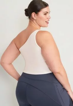 Old Navy Powerchill Longline One Shoulder Sports Bra -Cykler Salgsbutik old navy 6577 2439736 7