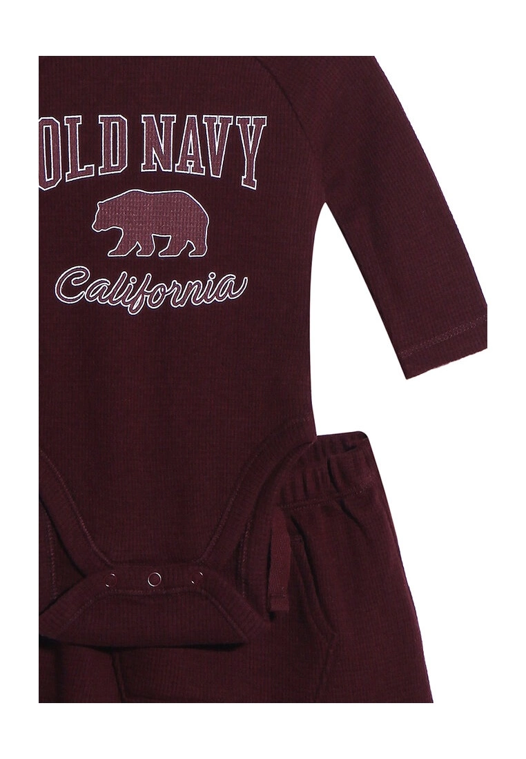 Old Navy Logo Waffle Set 5 Old Navy Logo Waffle Set - Billede 3