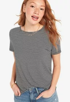 Old Navy Luxe Crew Mvs Stripe Tee