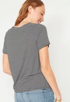 Old Navy Luxe Crew Mvs Stripe Tee -Cykler Salgsbutik old navy 6593 0115706 3