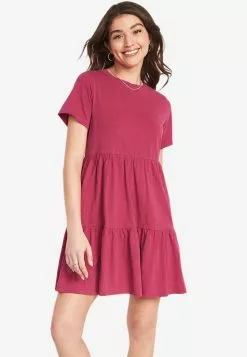 Old Navy All Day Tiered Knit Mini Dress