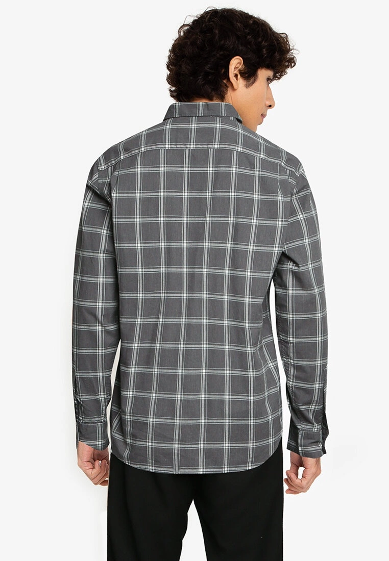 Old Navy Ls Reg Everyday Poplin Heather 4 Old Navy Ls Reg Everyday Poplin Heather - Billede 2