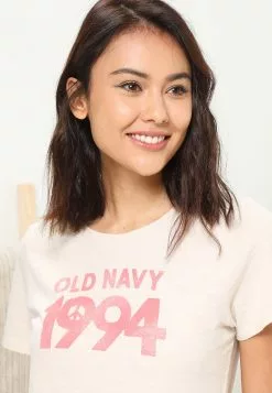 Old Navy Short-Sleeves Logo Graphic T-Shirt -Cykler Salgsbutik old navy 7004 9091116 9