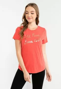 Old Navy EveryWear Logo Graphic Slub-Knit T-Shirt