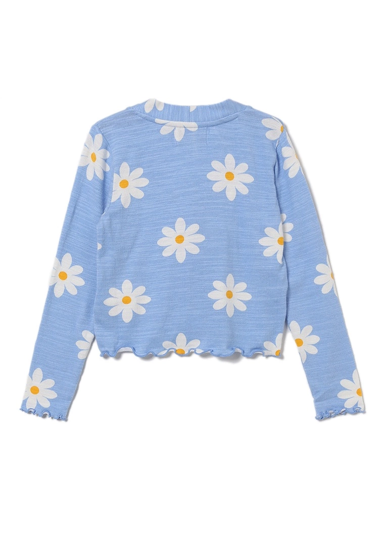 Old Navy Cozy Slub-Knit Printed Button-Front Cardigan 4 Old Navy Cozy Slub-Knit Printed Button-Front Cardigan - Billede 2