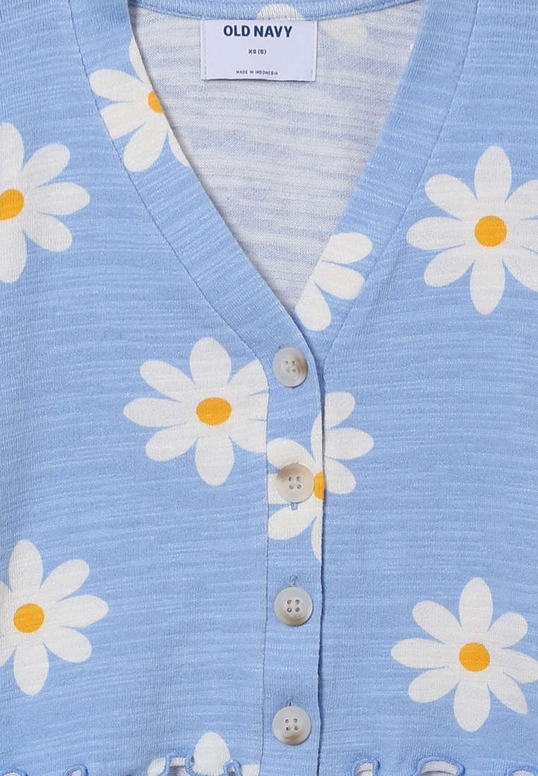 Old Navy Cozy Slub-Knit Printed Button-Front Cardigan 5 Old Navy Cozy Slub-Knit Printed Button-Front Cardigan - Billede 3