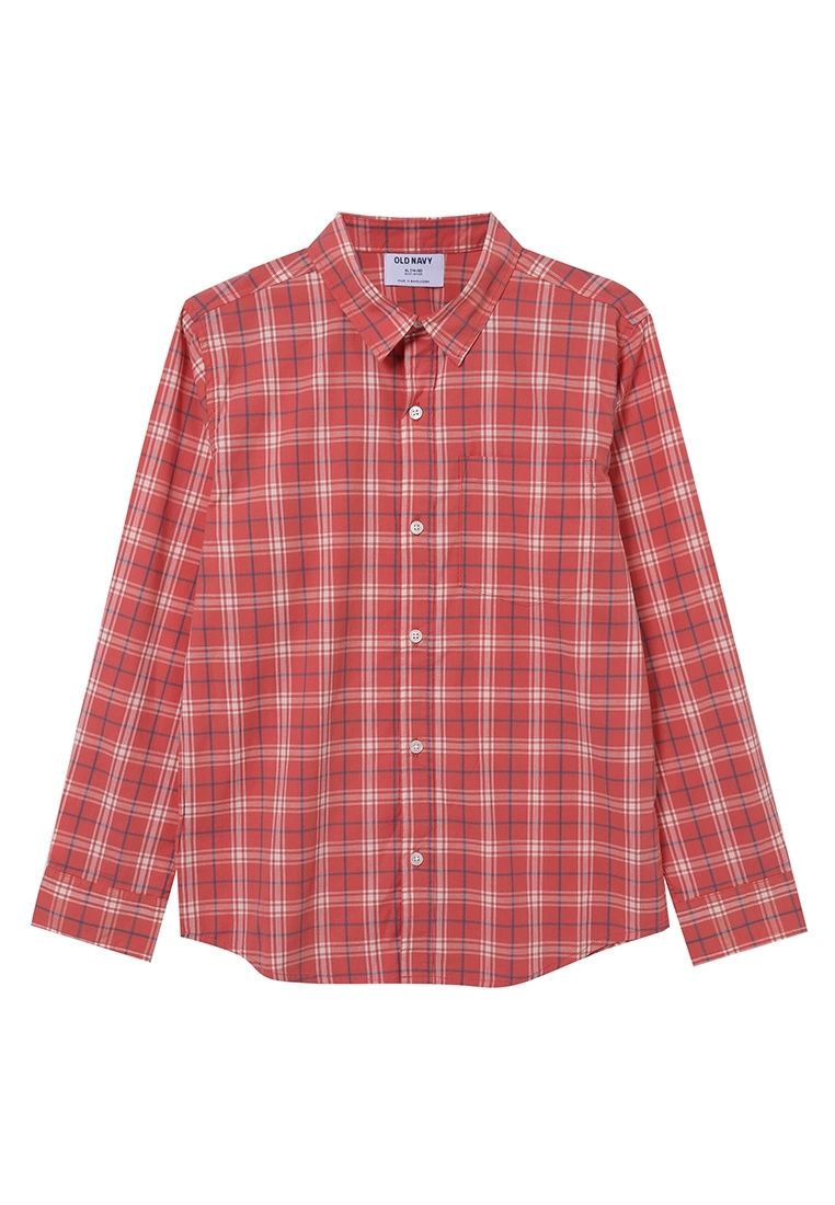 Old Navy Patterned Poplin Built-In Flex Shirt 3 Old Navy Patterned Poplin Built-In Flex Shirt