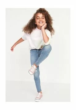 Old Navy Medium Destroy Skinny Jeans -Cykler Salgsbutik old navy 7052 9378426 3