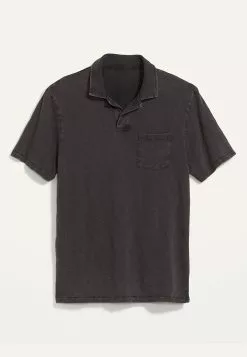 Old Navy Short Sleeves Slub Vintage Polo Shirt -Cykler Salgsbutik old navy 7091 7358906 4