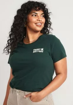 Old Navy EveryWear Slub-Knit Holiday Graphic T-Shirt -Cykler Salgsbutik old navy 7145 3902936 4