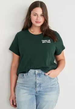 Old Navy EveryWear Slub-Knit Holiday Graphic T-Shirt -Cykler Salgsbutik old navy 7147 3902936 6