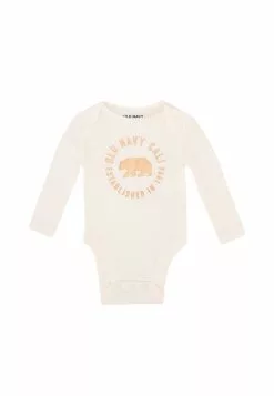 Old Navy Unisex Fall Long Sleeve Logo Bodysuit